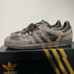 Size 12 - adidas Kader Sylla x Samba ADV Brown Gum 2024 Preowned IF9235 - Picture 1 of 9