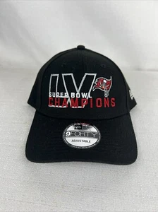 Gorra ajustable negra New Era Tampa Bay Buccaneers Super Bowl Champions 9FORTY - Imagen 1 de 4