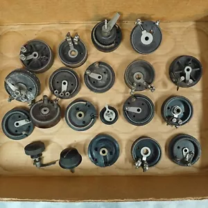 Gemischtes Sortiment Vintage Röhrenradio Potentiometer & Rheostaten Sammlung - Bild 1 von 6
