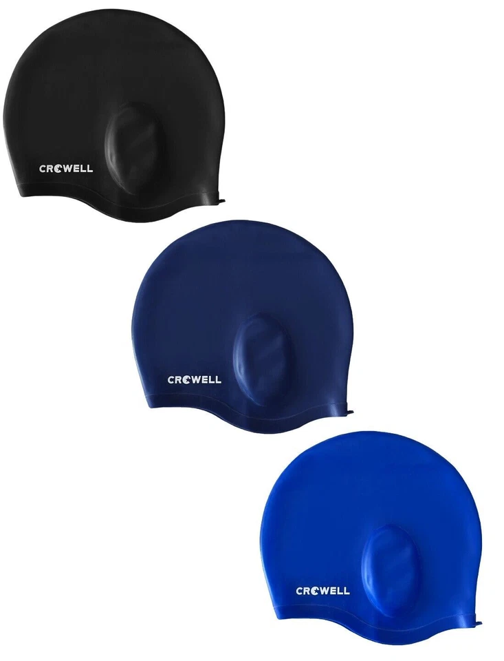 Crowell swimming cap Ucho Bora swimming training fitness - Image 1 of 1