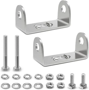 Nilight Stainless Steel Mounting Base Brackets for 4.5Inch 27W 42W LED Light bar - Picture 1 of 7