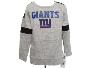 NFL New York Giants Girls Glitter Sweatshirt Size Medium 7/8 - Picture 1 of 3