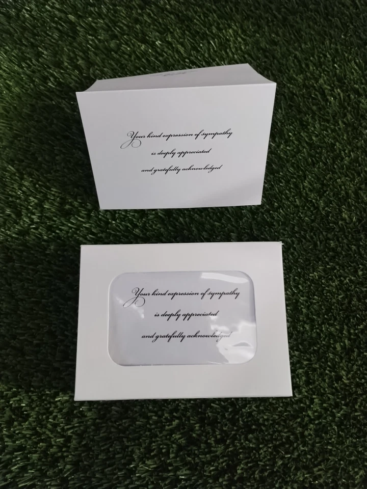 Crane & Co. Hand Engraved Sympathy Notes  "100 Notes" - Image 1 of 3