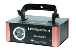 500mW RGB SD Card Animation Scan Laser Projector DMX DJ Stage Lights Party Light - Picture 1 of 12