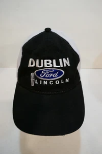 Vintage Dublin Ford Lincoln    - Mesh  Back - Snap Back Hat  Black in Color - Picture 1 of 3
