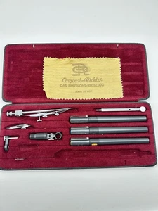 Antigua caja de círculo original RICHTER P54H herramienta de arroz con llamativo relleno de tinta - Imagen 1 de 6