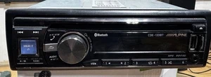 Alpine CDE-1338T Bluetooth CD Player - Bild 1 von 4