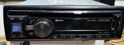 Alpine CDE-1338T Bluetooth CD Player - Bild 1 von 4