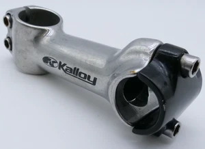 Vintage Kalloy Alloy Stem – 100mm – Silver – 25.4mm Bar / 28.6mm Steerer - Picture 1 of 9