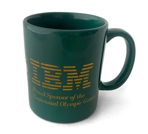 IBM COLLECTIBLE! Vintage IBM Atlanta sponsor of 1996 Olympics coffee mug.  Nice! - Picture 1 of 5