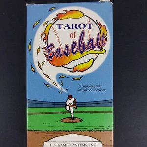 Tarot de Béisbol 1996 Usado Excelente Estado Con Folleto - Imagen 1 de 8
