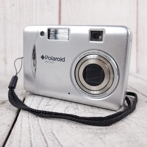 Polaroid PDC 5355 5.3MP Kompakt Digitalkamera SILBER, 3365 Y2K - GETESTET FUNKTIONIERT - Bild 1 von 7