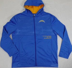 Los Angeles Chargers NFL Equipo Ropa Cremallera Sudadera con Capucha Chaqueta XL NUEVO SIN ETIQUETAS - Imagen 1 de 7