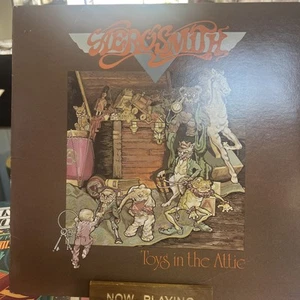 Aerosmith Toys In The Attic LP Columbia Records PC-33479 1975 VG+ - Picture 1 of 4