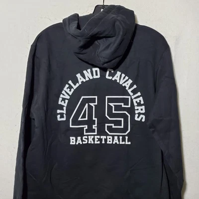 Cleveland Cavaliers Sweatshirt Hoodie Black Long Sleeve Donavan Mitchell NWOT - Image 1 of 4