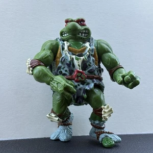 1993 Vintage TMNT Cave Turtle Raph Playmates Action Figure Raphael - Picture 1 of 3