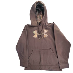 Under Armour Hoodie Herren Small Braun Camouflage Realtree Pullover Kapuze Sturmjagd - Bild 1 von 16
