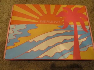 Pink Palm Puff Hoodie - Pink - Small - Everything Comes In Waves - Picture 1 of 1