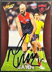 Autógrafo firmado Max Gawn Melbourne Demons en tarjeta seleccionada 2025 - Imagen 1 de 1