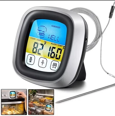 Bratenthermometer digital Backofen Grill Thermometer Retoo - Bild 1 von 4
