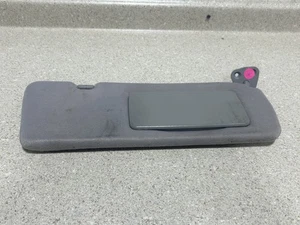 97-01 Toyota Camry Passenger Right Side Sun Visor Cloth Gray OEM - Picture 1 of 3