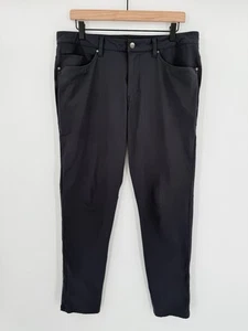 Lululemon ABC Pants Men's 34x31 Grey Slim Fit Warpstreme Stretch Casual - Picture 1 of 12