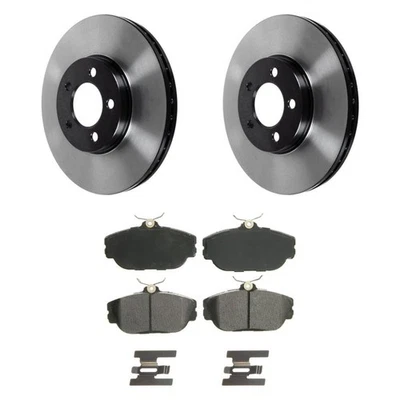 For Mercury Sable 98-03 Wagner QuickStop Front Brake Kit w Semi-Metallic Pads Foto 1 de 4