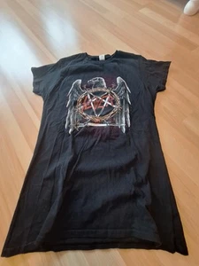 SLAYER Damen T-Shirt Heavy Metal Band schwarz Größe L neuwertig - Bild 1 von 5