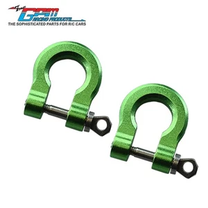 GPM Alu Front/Rear Bumper D-Rings For TRAXXAS 1/10 TRX4 Defender Trail Crawler - Picture 1 of 16