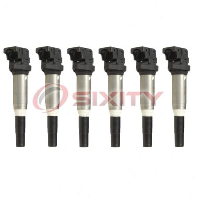Bobinas de encendido Hitachi 6 piezas para BMW 528i xDrive 2009-2010 3,0 L L L6 bujía kh Foto 1 de 4