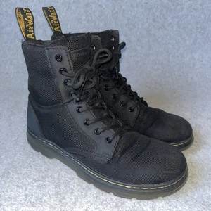 Doc Martens Combs Y schwarze Stiefel US Herrengröße 4 Damengröße 5 Canvas Airwair - Bild 1 von 22