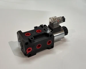 Elektro 6/2 Wege Umschaltventil 12V f. Frontlader 2.Steuerkreis Hydraulik - Bild 1 von 5