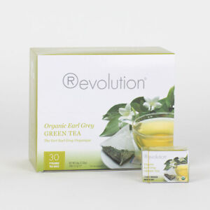 (268,18 EUR / kg) Revolution Tee - Organic Green Earl Grey Tea 30ct