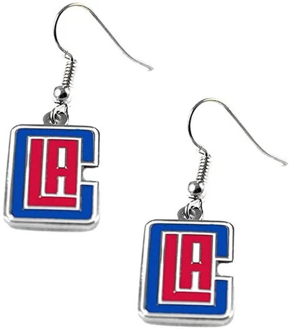 Los Angeles Clippers Logo Pendant Chain Necklace - 22" Chain with 2.50"x3.75" Te Cover