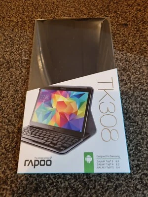 Rapoo TK308 Bluetooth Keyboard Case for 8-Inch Samsung Galaxy Tab - Black - Image 1 of 4