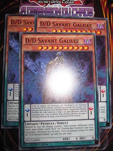 YU-GI-OH! COM LOT D/D SAVANT GALILEE X3 (PLAYSET) DOCS-FR091 MINT FR NEUF - Bild 1 von 1
