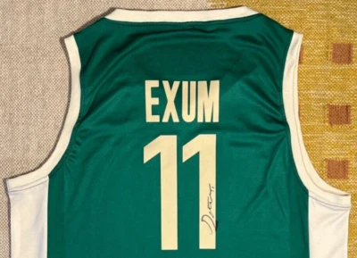 Футболка команды Австралии с автографом Данте Эксум НБА Олимпийские игры Даллас Маверикс - Изображение 1 из 4