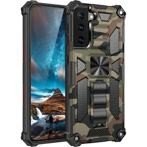 SZYZ Samsung Galaxy S21 Plus Phone Case, Camouflage Sturdy Case with Heavy Du... - Picture 1 of 8