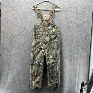 Red Head Silent Hide Bibs Kid Medium Youth Camouflage Overalls Hunting Cotton - Picture 1 of 11