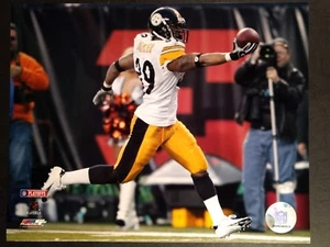 WILLIE PARKER 2005 PLAYOFF 8X10 ACTION PHOTO #1 Pittsburgh Steelers - Picture 1 of 1