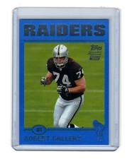 2004 Topps Signature Edition Robert Gallery Blue Parallel Rookie Card RC /50