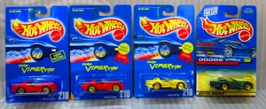 Hot Wheel Dodge Viper RT/10 1992 #210 Blue Card, GOLD MEDAL, - Picture 1 of 4