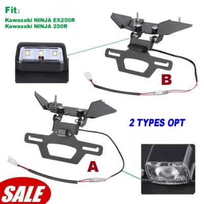 Para Kawasaki Ninja 250R Ex250R 2008-12 Tail Tidy guardabarros eliminador matrícula Foto 1 de 4