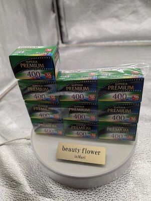 NEW FUJI Fujifilm SUPERIA 135 PREMIUM 400 36EX Color Negative Film Set of 10 - Image 1 of 4