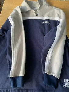 FUBU - graues XXL Trikot - Reißverschluss vorne #5 - gebraucht in neuwertigem Zustand! - Bild 1 von 6