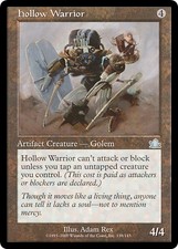 HOLLOW WARRIOR ~mtg NM Prophecy Unc x1