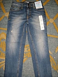 NEW Cat & Jack Skinny Stretch Adjustable Waist blue jeans size 5 - Picture 1 of 4