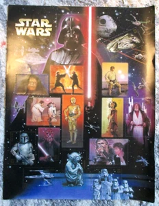 2007 USPS STAR WARS 41 cent Postage Stamp sheet of 15 collectible - Picture 1 of 2