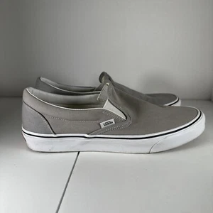 Size 12 - VANS Slip On Shoes Gray - Picture 1 of 10