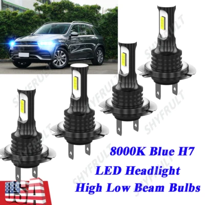 Kits de bombilla de faros LED H7 de haz alto-bajo para Mercedes-Benz GL350/450/550 2010-2016 Foto 1 de 4